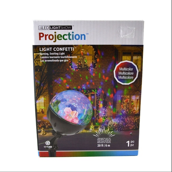 Accessories | Led Lightshow Light Confetti Projection Multicolor | Poshmark